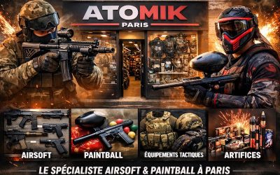 Atomik Paris : la référence des passionnés d’airsoft et de paintball dans la capitale