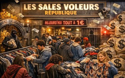 Les Sales Voleurs République : la friperie parisienne où les prix chutent chaque jour