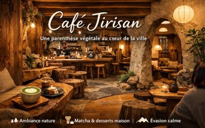 Café Jirisan : une parenthèse végétale au cœur de la ville