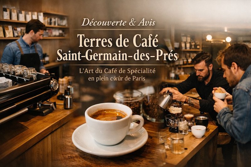 Terres de café St Germain des près